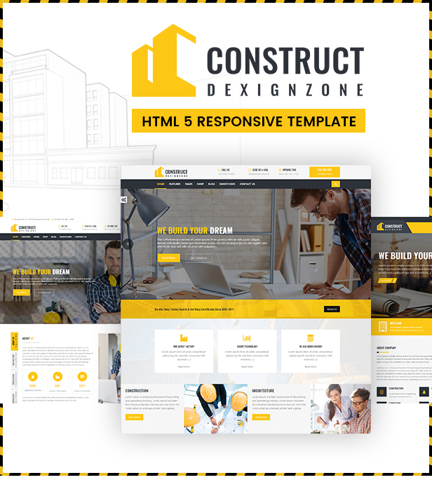 ConstructZilla : Construction, Renovation & Building Bootstrap 4 & 5 Template With RTL Ready - 9