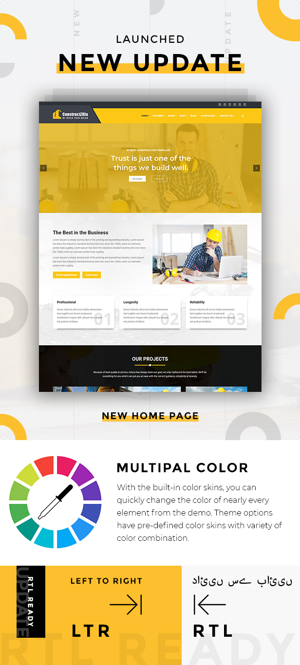 ConstructZilla : Construction, Renovation & Building Bootstrap 5 Template With RTL Ready - 7
